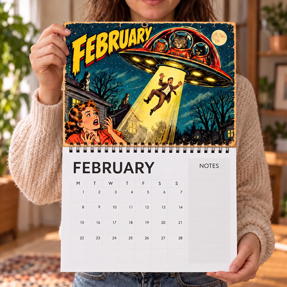 ๐ฝ๐ฑIf Cats Were Aliens 2027 Calendar