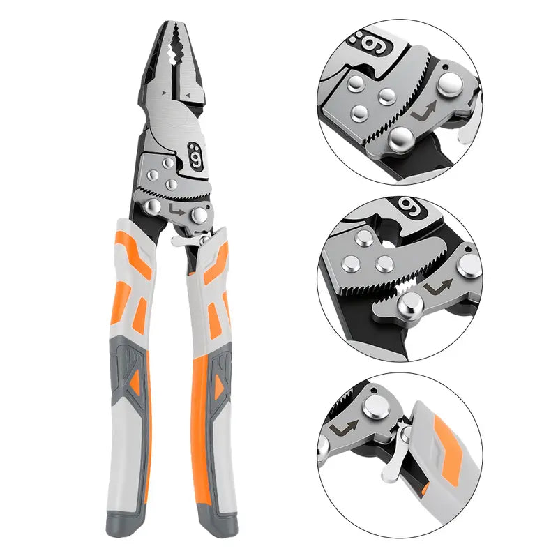 Tyiipro™ Self-Locking Ratchet Pliers – Secure Grip, Less Effort