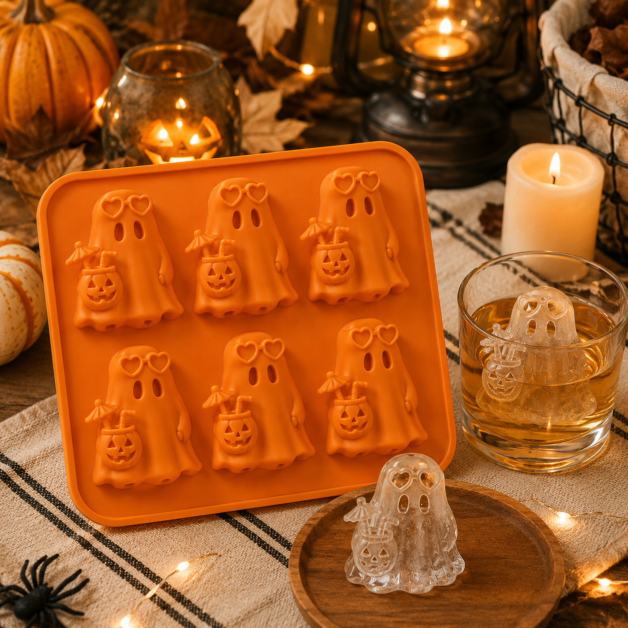 👻 TYIIPRO™ Summerween Ghost Ice Cube Mold