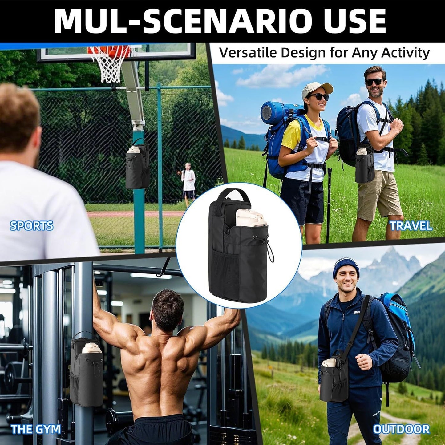 TYIIPRO™ Magnetic Crossbody Bottle Bag