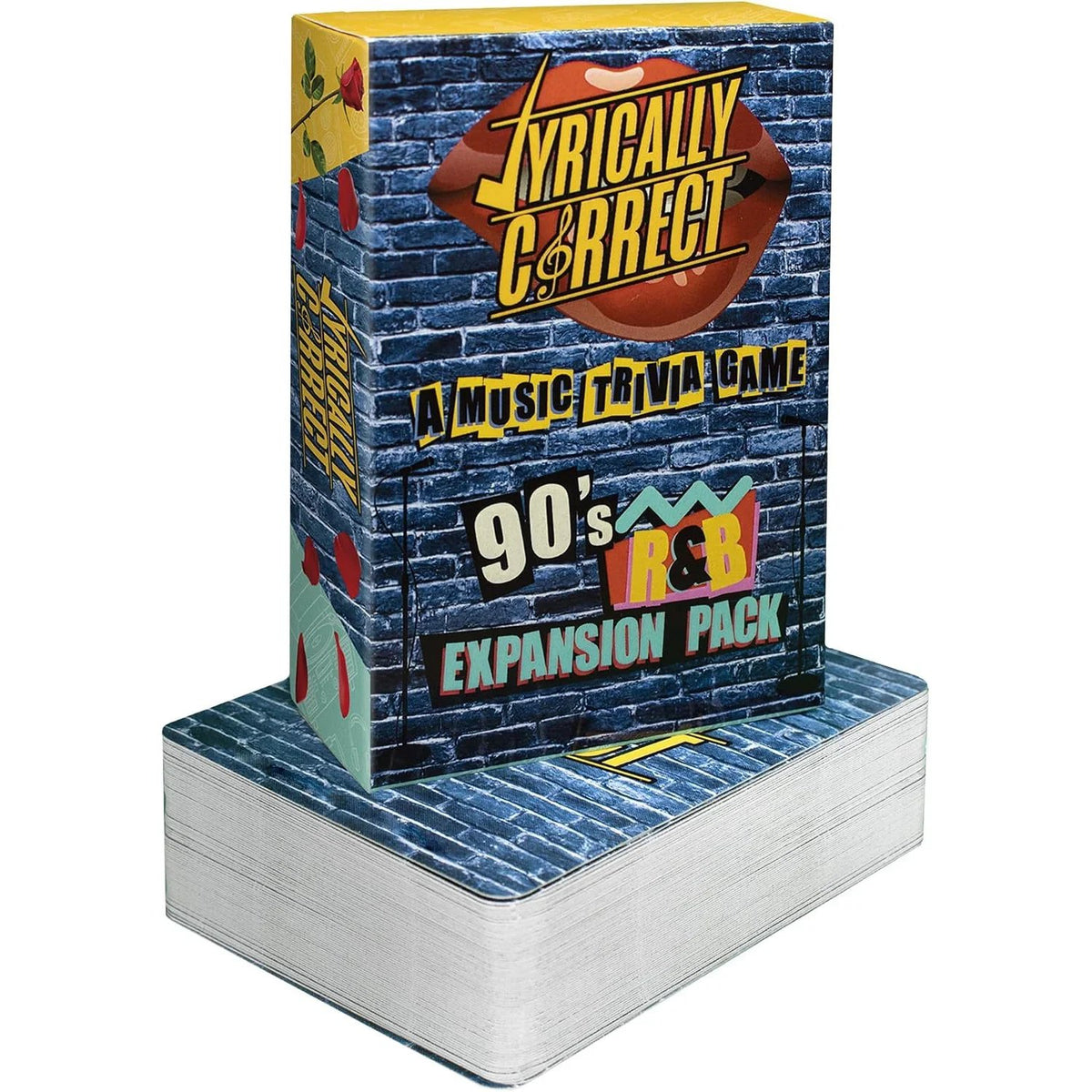 🎤Lyrically Correct: ’90s R&B Expansion Pack – 80 Cards of Old-School Hits & Ultimate Music Trivia