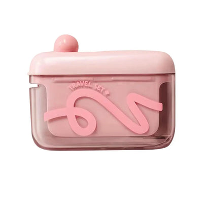 Travel-sized Storage Case with 50 Dental Floss Picks