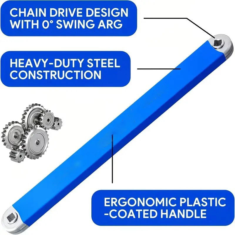 TYIIPRO™ Offset Extension Wrench – Universal Tool Extender for Tight Spaces 🔧Free Shipping