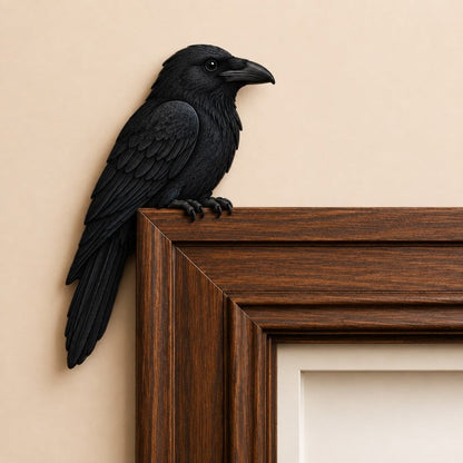 🐦 Bird Wooden Door Topper – Decorative Bird & Christmas Door Accent