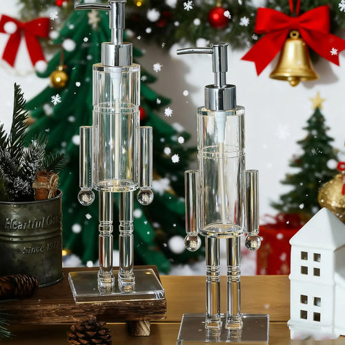 🎄Christmas Nutcracker Soap Dispenser – Festive Holiday Hand Soap Pump for Bathroom & Kitchen Decor