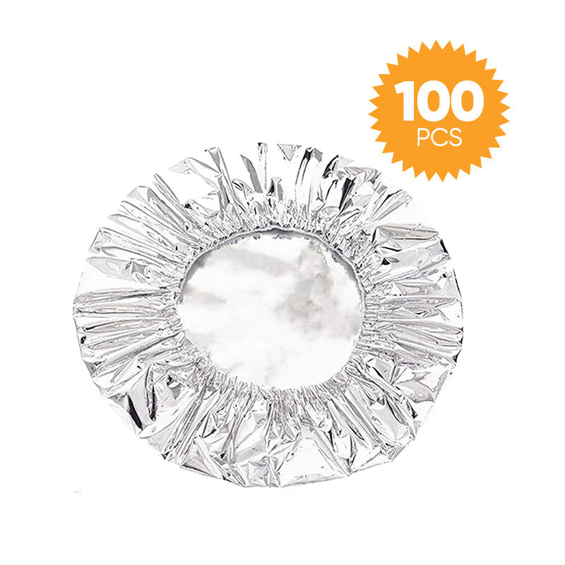 Elastic Aluminum Foil Food Covers – Heat Retaining & Freshness Preserving Covers for Plates, Bowls & Containers