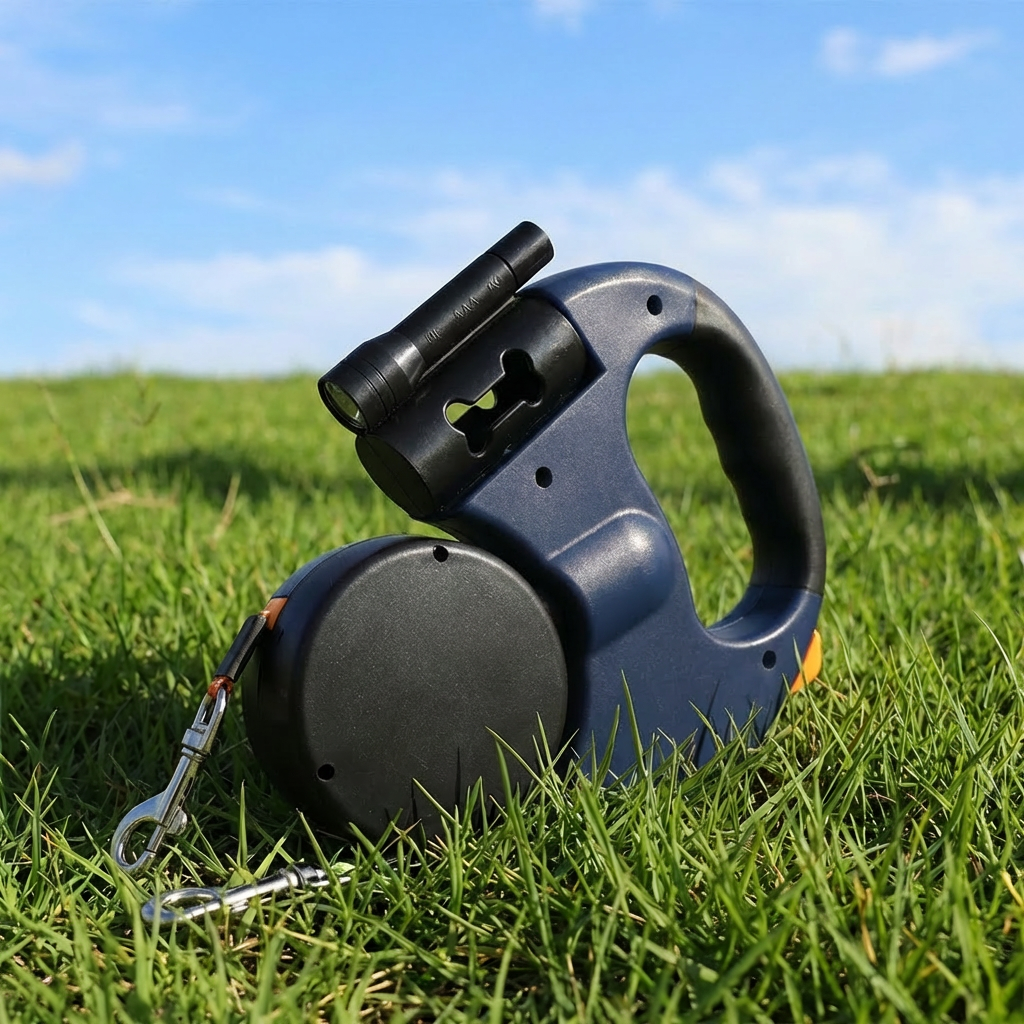 Retractable Dog Leash for Walking Two Dogs