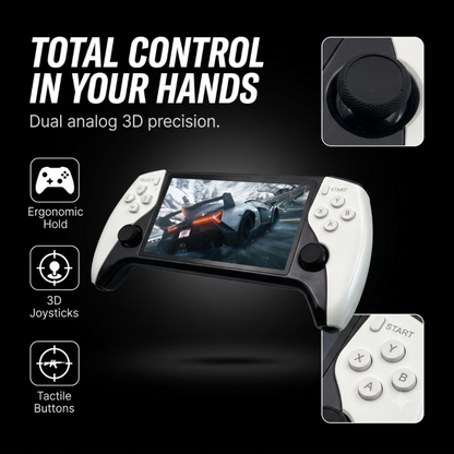 🎄Christmas Sale 40% OFF🎁 Retro Handheld Game Console – 5-Inch IPS Screen, 20,000+ Preloaded Games & Dual Joysticks