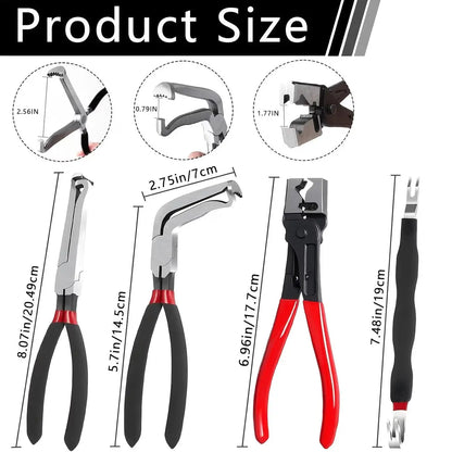 🔥Free Shipping🔥TYIIPRO™ 5PCS Automotive Electrical Disconnect Pliers Tool Set