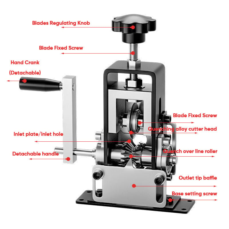 TYIIPRO™ Iron Frame Wire Stripping Machine