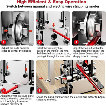 TYIIPRO™ Iron Frame Wire Stripping Machine