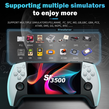 🎄Christmas Sale 40% OFF🎁 Retro Handheld Game Console – 5-Inch IPS Screen, 20,000+ Preloaded Games & Dual Joysticks