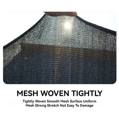 UV-Resistant Shade Net with Grommets
