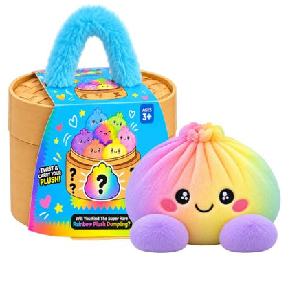 TYII™ Mystery Plush Dumpling – Surprise Collectible Soft Toy with Steamer Basket Gift Box