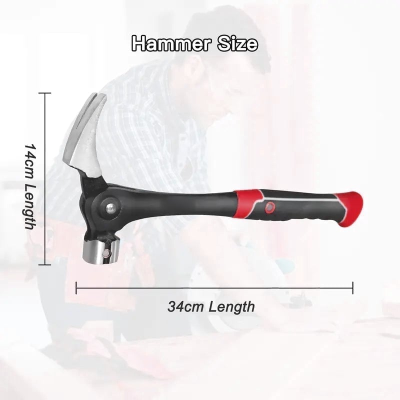 Multifunctional Magnetic Claw Hammer Tool
