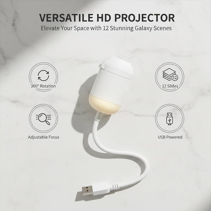Tyiiplus™ USB Galaxy & Planetarium Projector