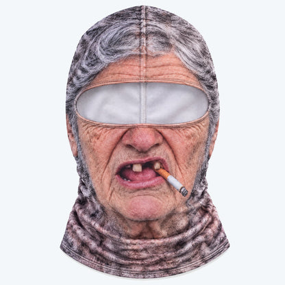 Funny Realistic Face Ski Mask – Hilarious Winter Party & Outdoor Gear
