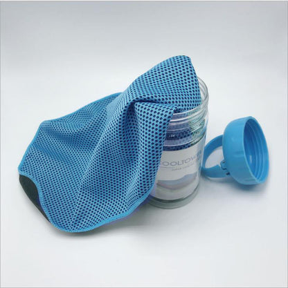 TYIIPRO™ Instant Cooling Towel – Quick Dry Sports Towel for Gym, Travel & Outdoor Activities