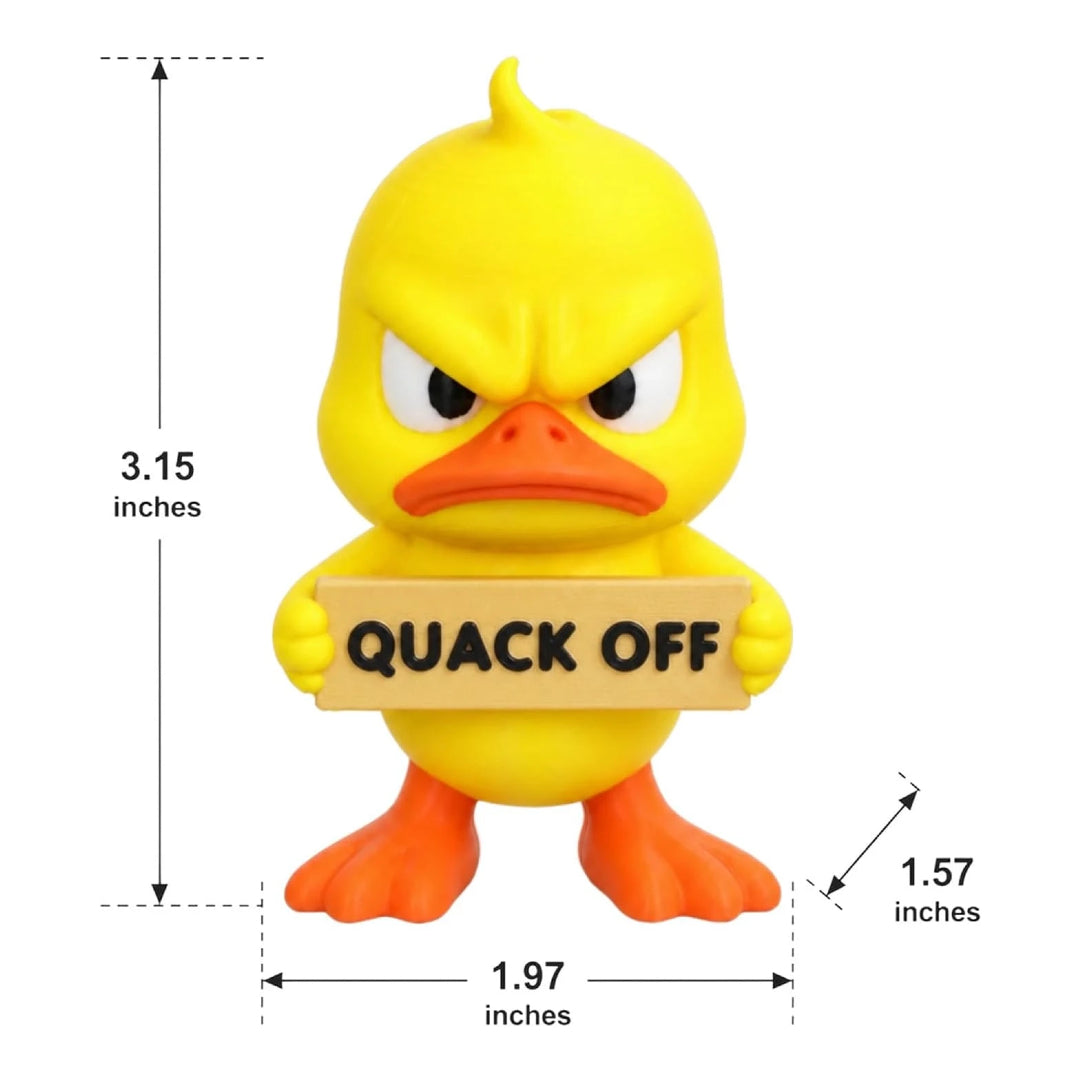 TYII™ Funny Angry Duck Figurine