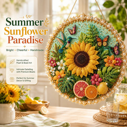 🎄Four Seasons & Holiday Pearl Art Hanging Wreath Kit