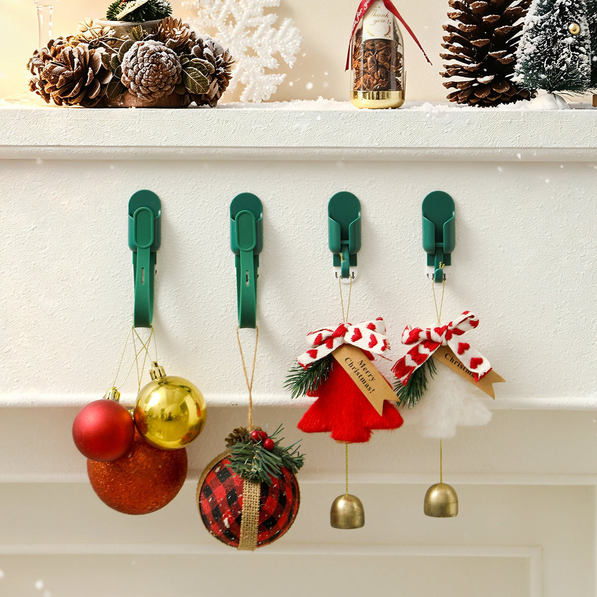 3-in-1 Adhesive Hook & Cable Organizer | No-Drill Storage