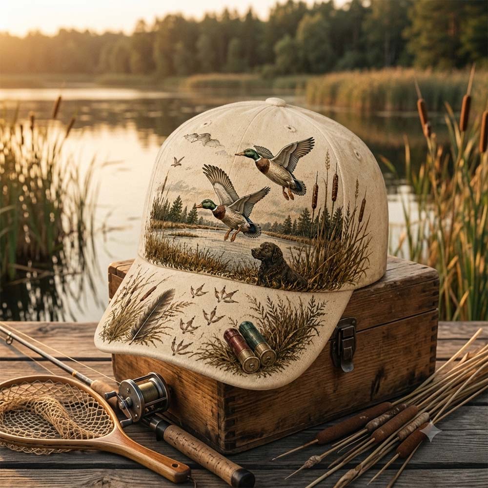 🦆 DUCK HUNTING WILD & READY HAT