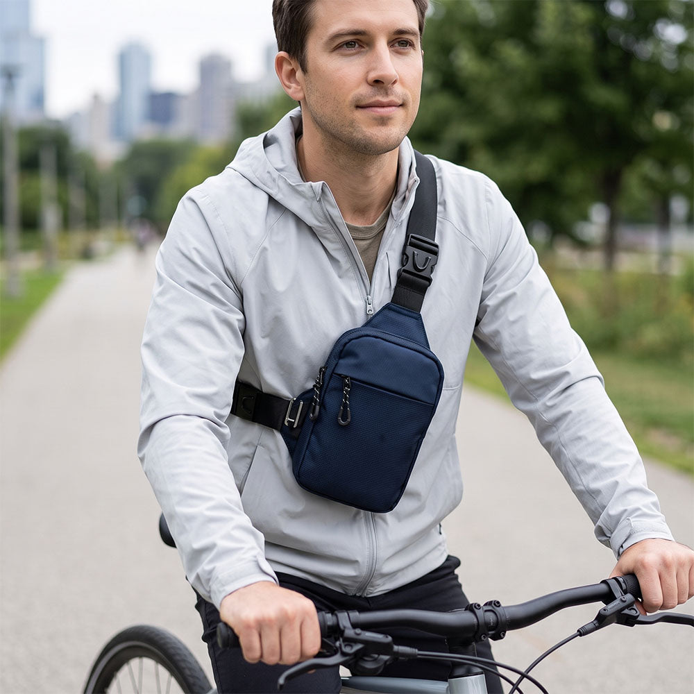 TYIIPRO™ Anti-Theft Everyday Sling Bag – Lightweight Crossbody Travel Pack
