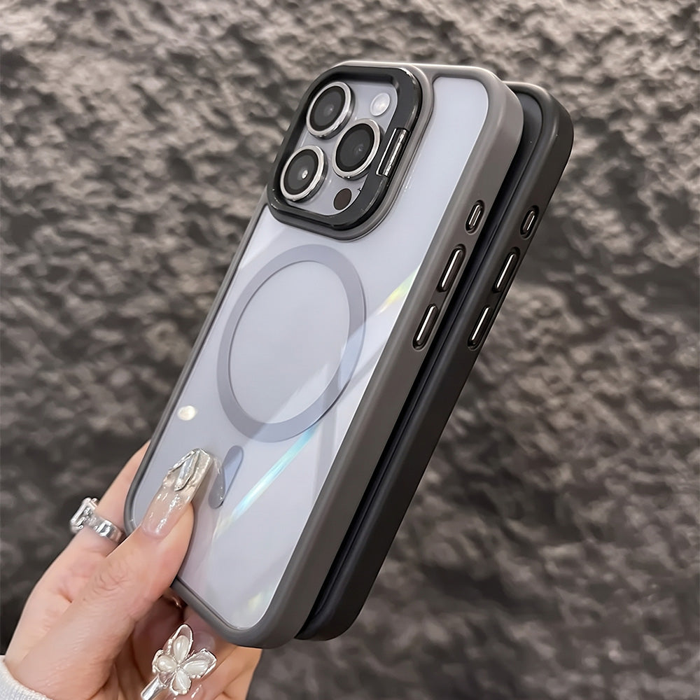 TYIIPRO™ Magnetic Phone Case with Camera Protection & Built-In Stand