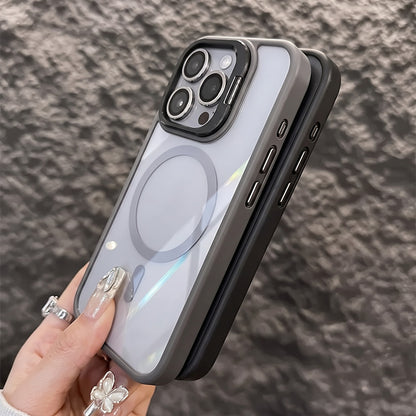 TYIIPRO™ Magnetic Phone Case with Camera Protection & Built-In Stand
