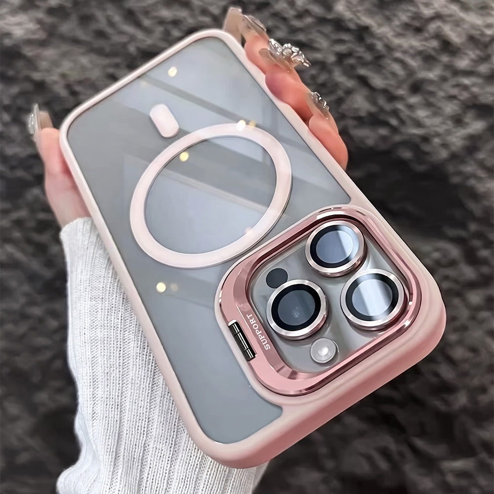 TYIIPRO™ Magnetic Phone Case with Camera Protection & Built-In Stand