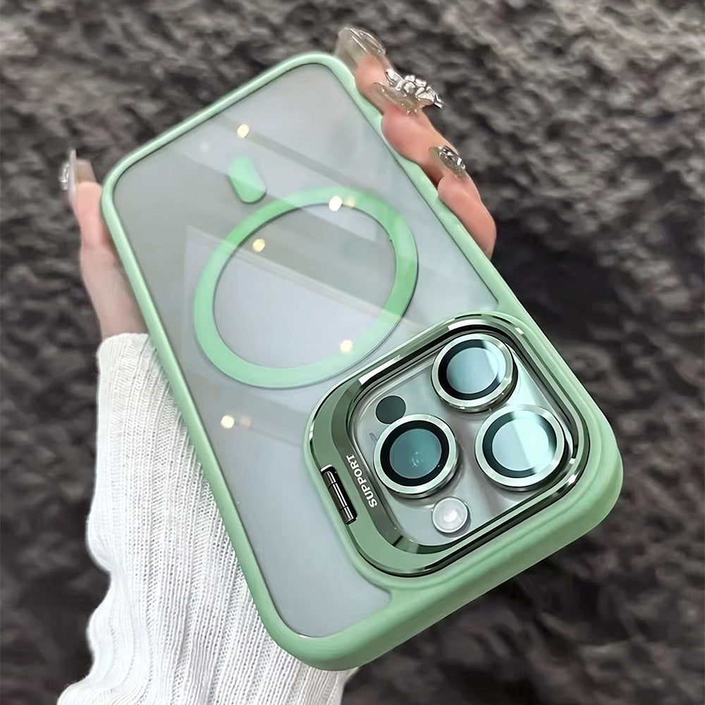 TYIIPRO™ Magnetic Phone Case with Camera Protection & Built-In Stand