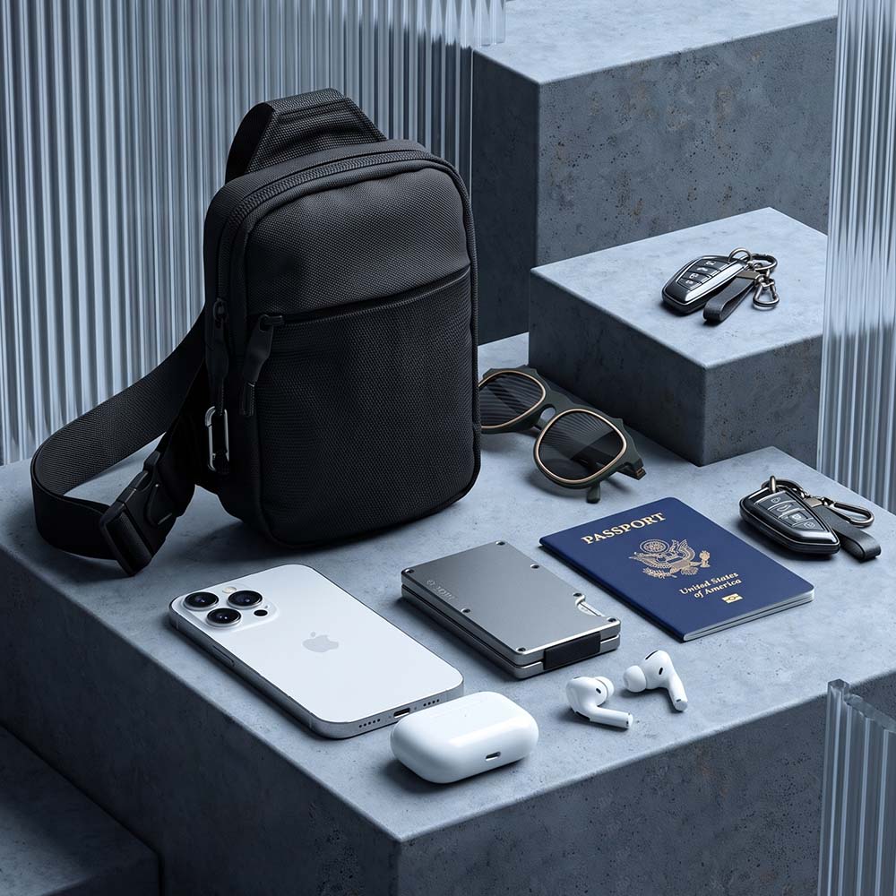 TYIIPRO™ Anti-Theft Everyday Sling Bag – Lightweight Crossbody Travel Pack