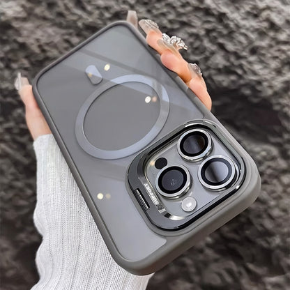 TYIIPRO™ Magnetic Phone Case with Camera Protection & Built-In Stand