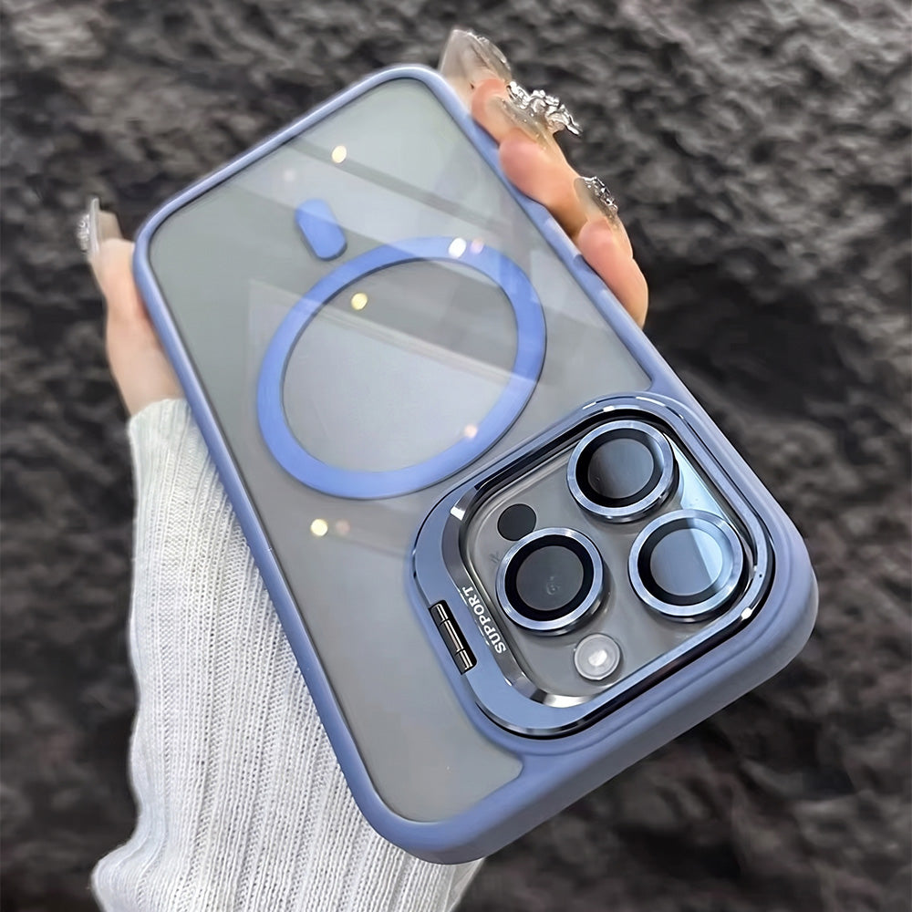 TYIIPRO™ Magnetic Phone Case with Camera Protection & Built-In Stand