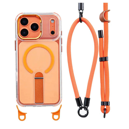 Tyiipro™ MagSafe Phone Case with Detachable Crossbody Neck Lanyard Strap