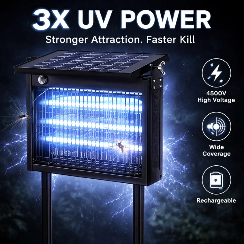 Tyiiplus™ Solar Bug Zapper Outdoor