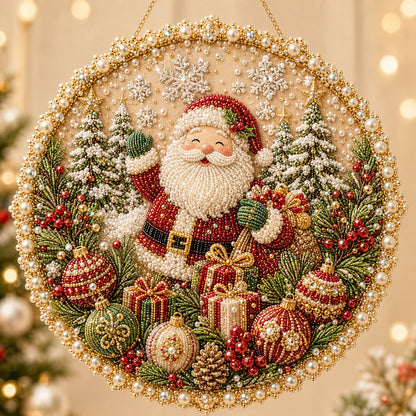 🎄Four Seasons & Holiday Pearl Art Hanging Wreath Kit