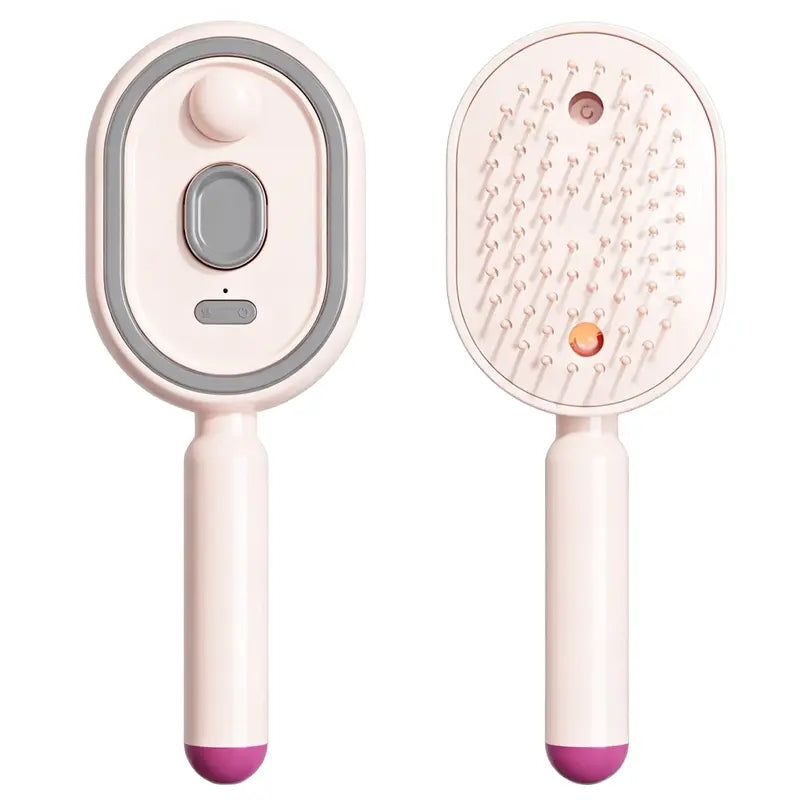💫SAVE 49% NOW🪮✨Steam Mist Straightening Comb – Easy Salon-Like Hair