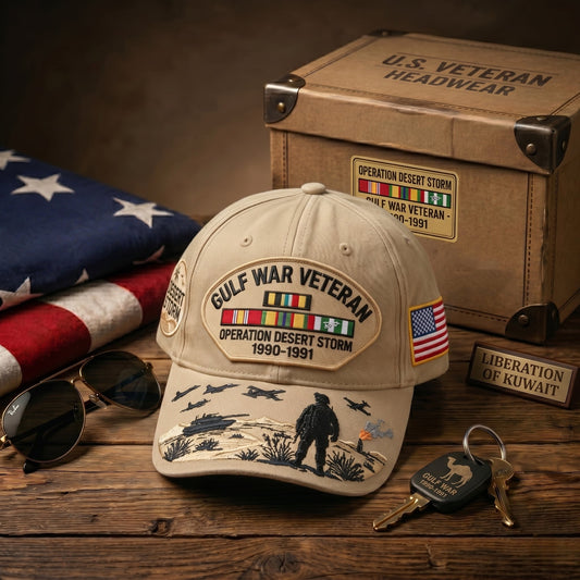 🇺🇸 Gulf War Veteran Tribute Cap🎖️