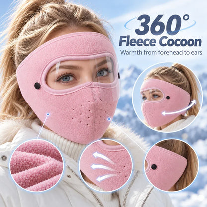 ❄️ Tyiipro™ Warm Breathable Face Cover for Winter Cycling & Trail Adventures