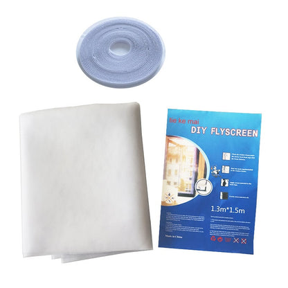 DIY Cut-to-Size Self-Adhesive Window Screen Mesh – No-Drill Mosquito & Insect Fly Screen