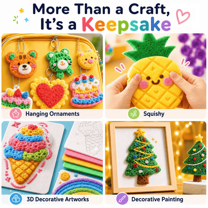 🖍️ Magic Puffy Bubble Pens – Heat-Activated 3D Art Markers for Kid