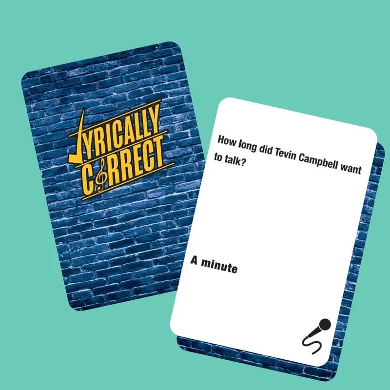 🎤Lyrically Correct: ’90s R&B Expansion Pack – 80 Cards of Old-School Hits & Ultimate Music Trivia