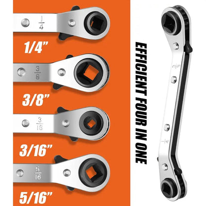 🔧 2-Piece HVAC Service Wrench Set – Built for Tight Spaces & Real Work