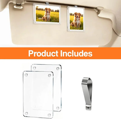 🖼️Car Picture Holder for Sun Visor