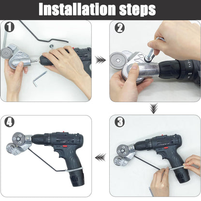 TYIIPRO™ Electric Drill Plate Cutter Attachment