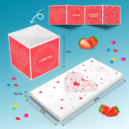 ✨Exploding Confetti Surprise Card – Pop-Up Joy in Every Envelope 🎄✨