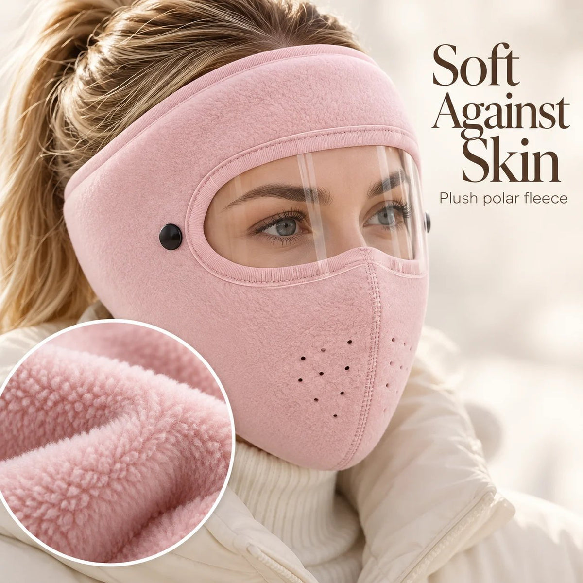 Tyiipro™ Winter Face Mask with Detachable Eye Shield