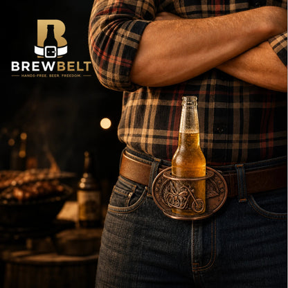 🍺 Hands-free Beer Belt Buckle Holder