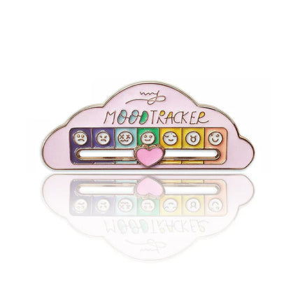 My Social Battery / Mood Tracker Enamel Brooch